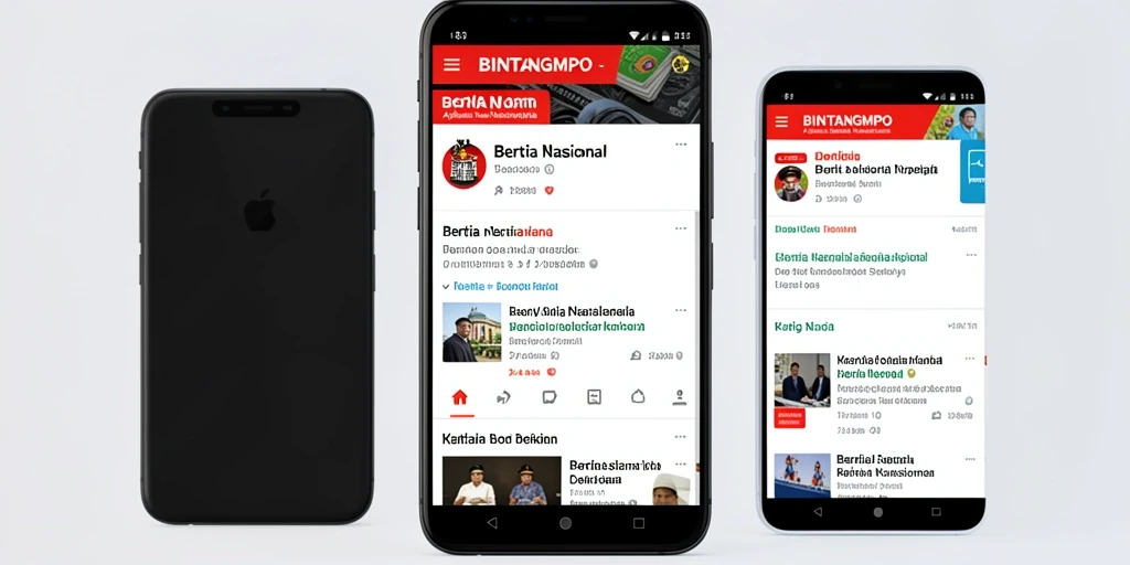 Antarmuka pengguna BINTANGMPO yang modern dan intuitif.