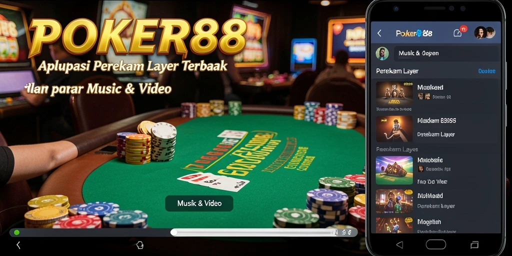 Antarmuka POKER88 yang intuitif untuk merekam layar dengan mudah.