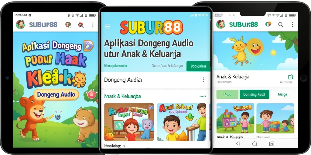 Tampilan antarmuka SUBUR88 yang menarik dan ramah anak.