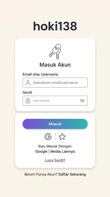 Panduan Masuk Akun Hoki138 untuk Pengguna Android